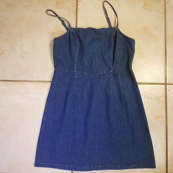 Urban Outfitters Medium Short Jean Dress - Picture 3 of 4
